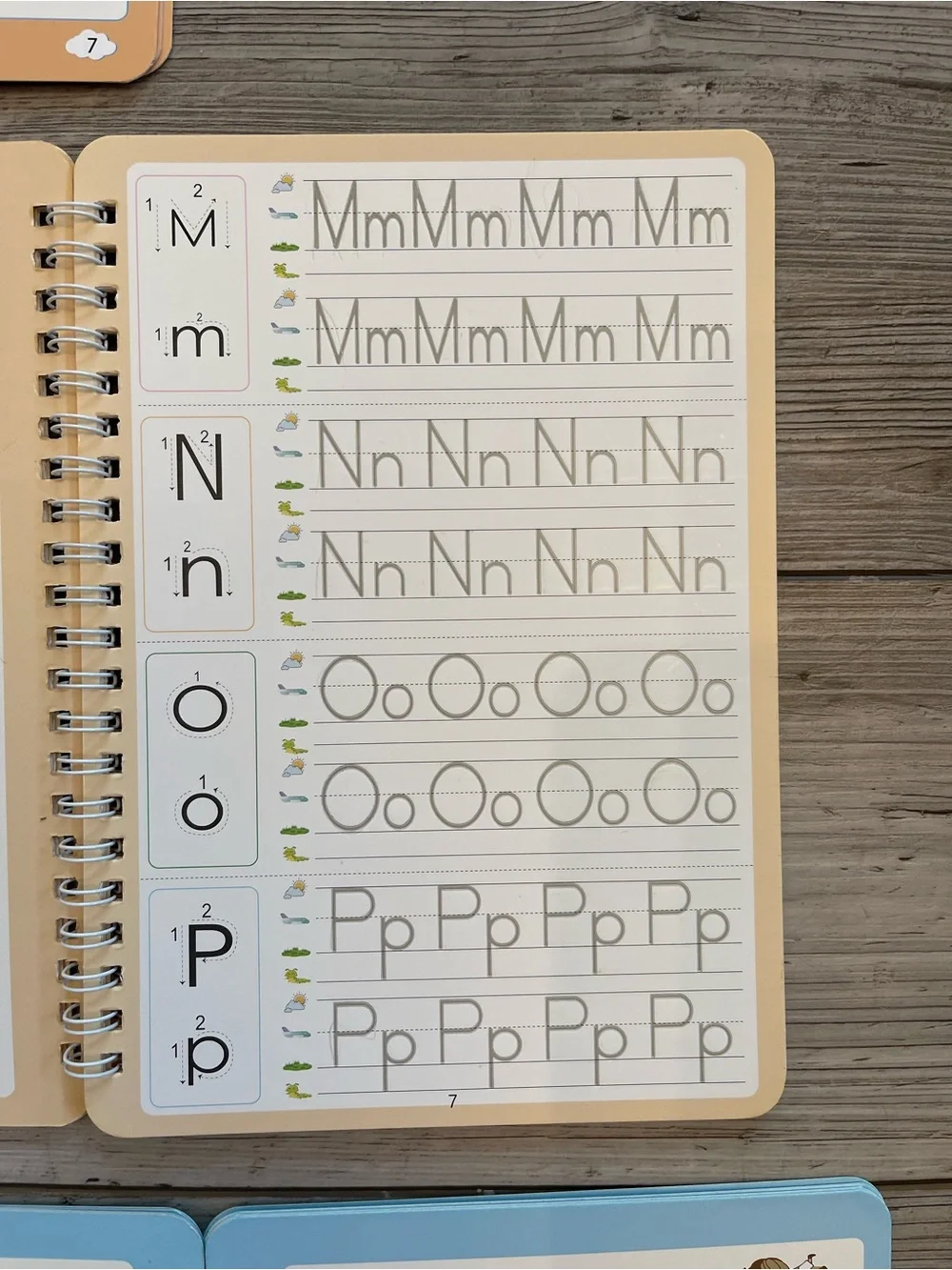 FREKNOW | Magic Grooved Practice Copybooks with Pens | Bundle: Set of 5